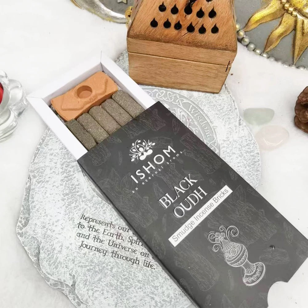 Black Oudh - Smudge Incense Bricks