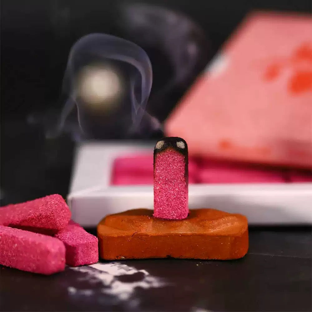 Rose Oudh - Smudge Incense Bricks