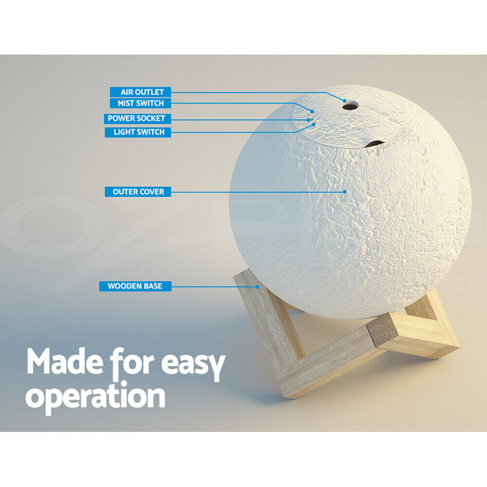 3D Moon Lamp Aroma Diffuser Air Humidifier Best Gift Baby night lamp