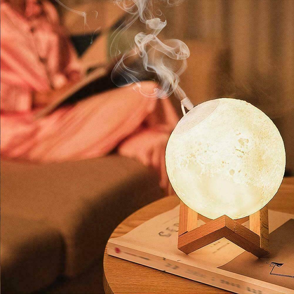 3D Moon Lamp Aroma Diffuser Air Humidifier Best Gift Baby night lamp