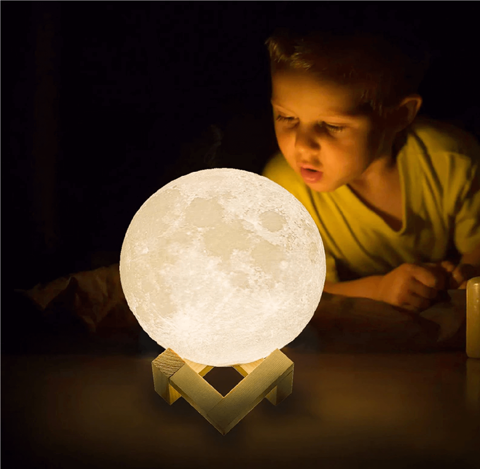 3D Moon Lamp Aroma Diffuser Air Humidifier Best Gift Baby night lamp