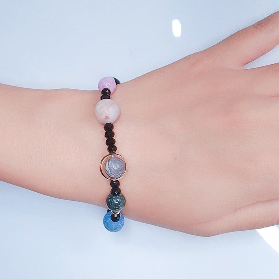 Galaxy-Themed Planet Bracelet Collection (All-in-one)