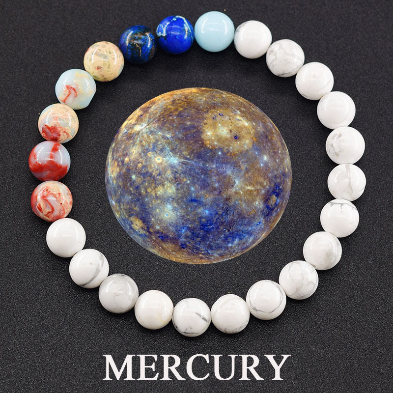 Galaxy-Themed Planet Bracelet Collection