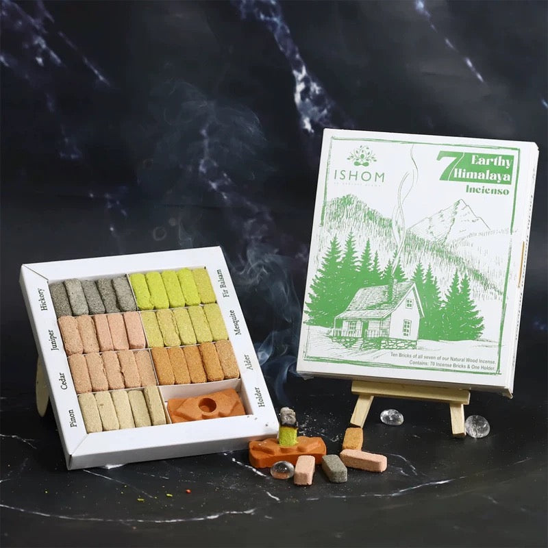 Earthy Himalaya- Resin Incense Bricks