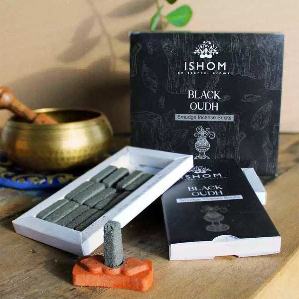 Black Oudh - Smudge Incense Bricks