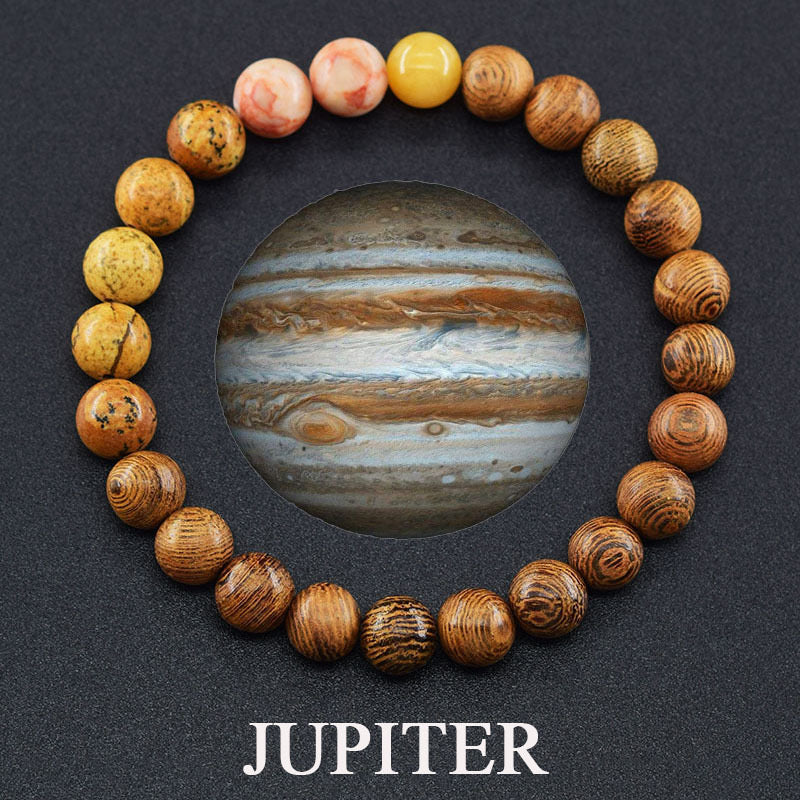 Galaxy-Themed Planet Bracelet Collection