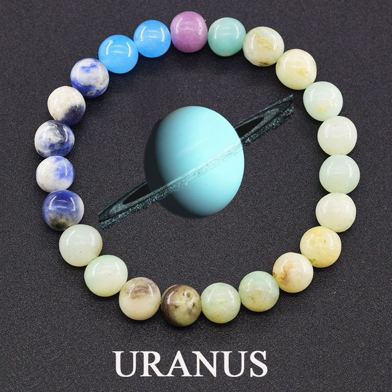 Galaxy-Themed Planet Bracelet Collection