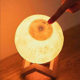 3D Moon Lamp Aroma Diffuser Air Humidifier Best Gift Baby night lamp 