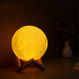 3D Moon Lamp Aroma Diffuser Air Humidifier Best Gift Baby night lamp 