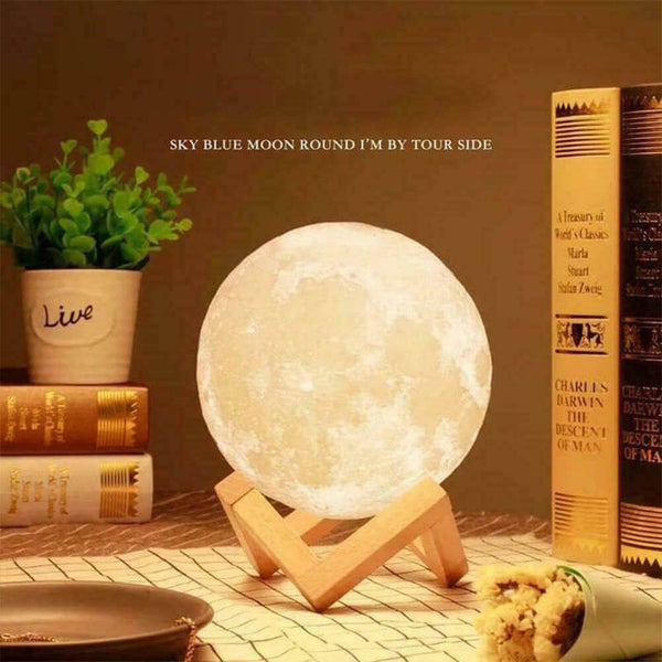 3D Moon Lamp Aroma Diffuser Air Humidifier Best Gift Baby night lamp 